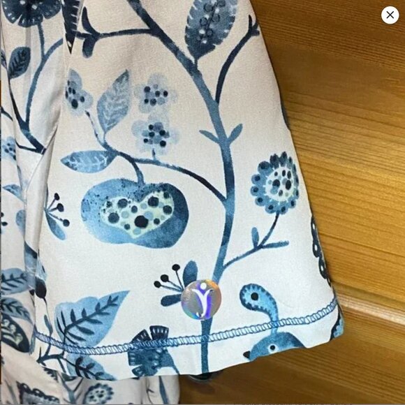 Scrubletics Scrub Blue Birds & Tree Top NWOT - Picture 2 of 6